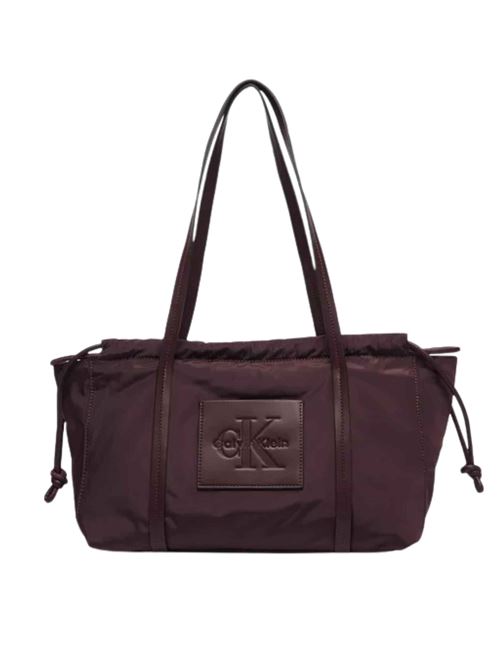 Borsa in nylon con coulisse Calvin Klein | LV04F3703GBAP